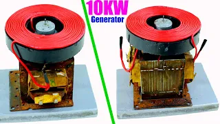 Big Microwave oven Transformer 10KW | Magnet | ac 3rm cable Free Electric Generator | FREE ENERGY