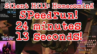 Silent Hill: Homecoming Any% NG+ Speedrun Personal Best! 24m13s!