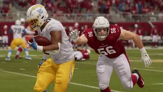 Los Angeles Chargers vs Arizona Cardinals - NFL Week 12 Full Game Highlights (Madden 23 Sim)