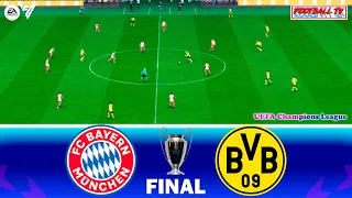 Bayern Munich vs Borussia Dortmund - UEFA Champions League 2024 Final | EA FC 24 Gameplay PC