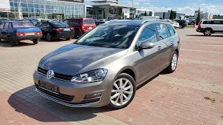 Хороший Volkswagen Golf 7 которого ещё нет в Интернете