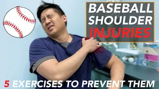 Most Common Baseball Shoulder Injures And Exercises To PREVENT Them