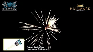 Electrify - Sky Hunter Rocket Pack by Hallmark Fireworks