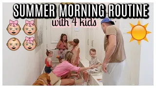 *NEW* SUMMER MORNING ROUTINE FAMILY OF 6 | MORNING ROUTINE 2023 | Tara Henderson