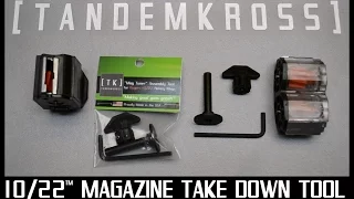 TANDEMKROSS 10/22 Magazine Take Down Tool