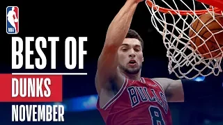 NBA's Best Dunks | November 2018-19 NBA Season