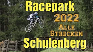 Bikepark Racepark Schulenberg 2022 | Alle Strecken | Bewertung | Pilot's Preview #15 [4K]