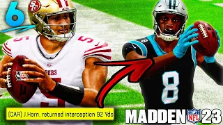 92 Yard Pick 6 for Jaycee Horn! | Madden 23 Carolina Panthers Franchise Mode Ep. 6