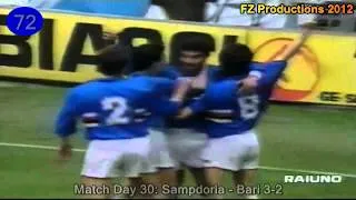 Gianluca Vialli - 123 goals in Serie A (part 2/3): 46-85 (Sampdoria 1989-1992)