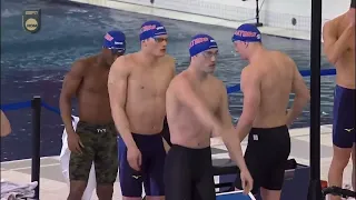 NCAA MEN'S SWIMMING : FLORIDA BEATS TEXAS AND NCAA RECORD - 200MEDLEY RELAY !