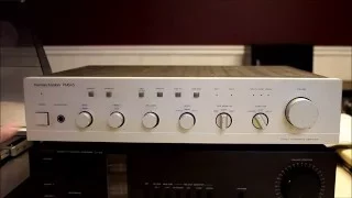 Harmon Kardon PM645 Amplifier Demonstration