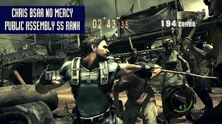 RE5 - Chris BSAA No Mercy Public Assembly SS Rank