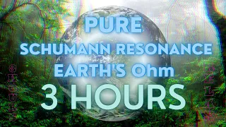 🌎 Pure Schumann Resonance, Earth's Ohm, 7.83 Hz Deep Theta Binaural Beat for Grounding & Well-Being