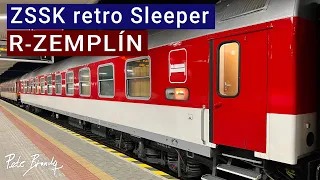 TRIP REPORT | Sleeper train across Slovakia | ZSSK Rýchlik Zemplín | Košice to Bratislava