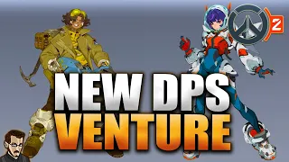 NEW HÉROS DPS VENTURE SUR OVERWATCH 2 ► LE NOUVEAU DPS MINEUR DEBARQUE EN S 10 (BLIZZCON 2023)