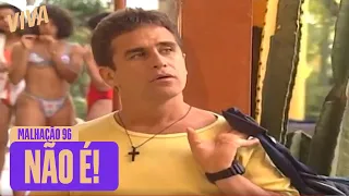 HUGO DESCONFIA DE QUE NÃO É O PAI DO FILHO DE DÓRIS | MALHAÇÃO  1996 | MELHOR DO DIA