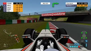 F1 2006 PS2 Career Mode (Hard) - S02 Suzuka - Race