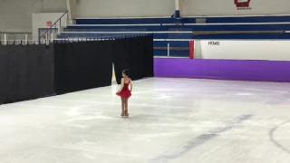 Emma Zhang's Halloween solo "Just Like Fire"-10/25/2016 at Arkansas Skatium