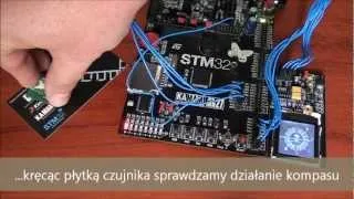 Kompas elektroniczny na STM32 z 3-osiowym czujnikiem HMC5883