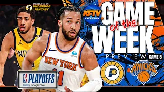 New York Knicks vs Indiana Pacers Game 5 Preview Show - Presented By UnderDog Fantasy