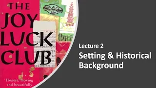 Joy Luck Club Lecture 2