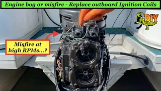 Replace 25hp Mercury outboard Ignition Coils - DIY