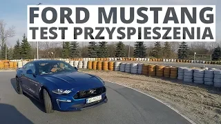 Ford Mustang GT 5.0 V8 450 KM (AT) - acceleration 0-100 km/h