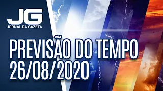 Previsão do Tempo – 26/08/2020