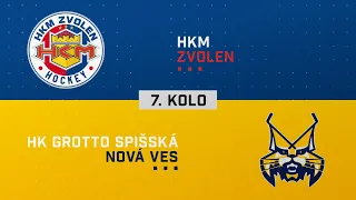 7.kolo semifinále HKM Zvolen - HK GROTTO Spišská Nová Ves HIGHLIGHTS