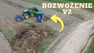 Rozwożenie obornika ciąg dalszy✩John Deere 6330✩New Holland TD 5.85✩Tytan 7 plus #vlog 7