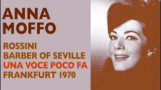 Anna Moffo - Rossini: BARBER OF SEVILLE, Una voce poco fa, 1970