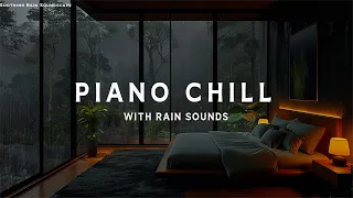 Relaxing Sleep Music - Soft Rain sleep - Piano Chill | Music Therapy 💤 #4