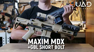 Toy Gun ASMR - Maxim Defense MDX +GBL Short Bolt