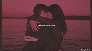 Dark red (sped up  lyrics)  | 1 Hour Loop