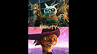 Master Shifu Vs Puss In Boots #edit #dreamworks #kungfupanda