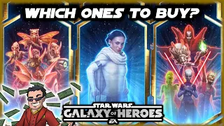 Which Lightspeed Bundles Am I Buying?  Are They Worth It?  Star Wars Galaxy of Heroes