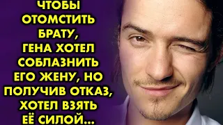 Чтобы отомстить брату, Гена хотел соблазнить его жену, но получив отказ, хотел взять её силой...