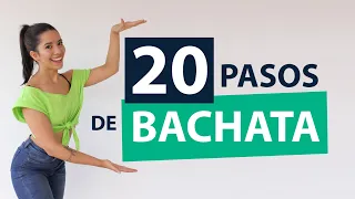 🔥  20 pasos de BACHATA ✅  | 🔝