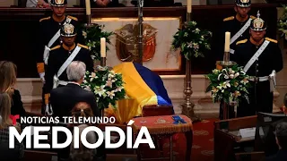 Despiden a Fernando Botero con honras fúnebres en Colombia | Noticias Telemundo