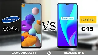 SAMSUNG GALAXY A21s vs REALME C15 | Full Specs Comparison