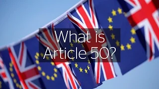 EU Referendum: What is Article 50?