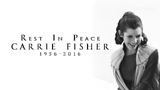 Goodbye, Carrie Fisher.