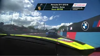 #1 Manthey Porsche 24h NBR 2022 Start to retire w big crash