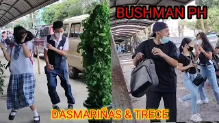 BUSHMAN PRANK PH: HALLOWEEN IS COMING AT DASMARIÑAS AND TRECE". 😁✌️ 🥰