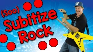 Subitize Rock (soo-bi-tize) | Math Song for Kids | Jack Hartmann