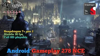 Batman: Arkham city android gameplay offline | poco f5 Snapdragon 7+ gen 2