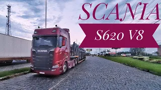 Scania S620 V8 tegma. O Gigante das estradas, diario de bordo de um Caminhoneiro