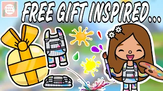 FREE GIFT INSPIRED… 💝🎨🖌️ TOCA LIFE WORLD 🌍