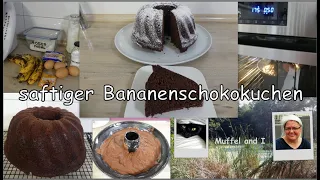 saftiger Bananenschokokuchen, Verwertung reifer Bananen