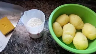 Nhoque de batata a bolonhesa fácil e prático